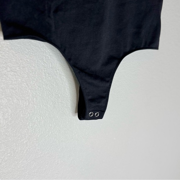 New JustFab Black Sleeveless Bodysuit S/XS - Picture 10 of 11